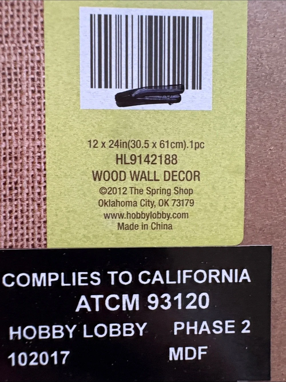 Hobby Lobby White & Black 'It Is So Good To Be Home' Framed Wall Sign - Picture 5 of 5